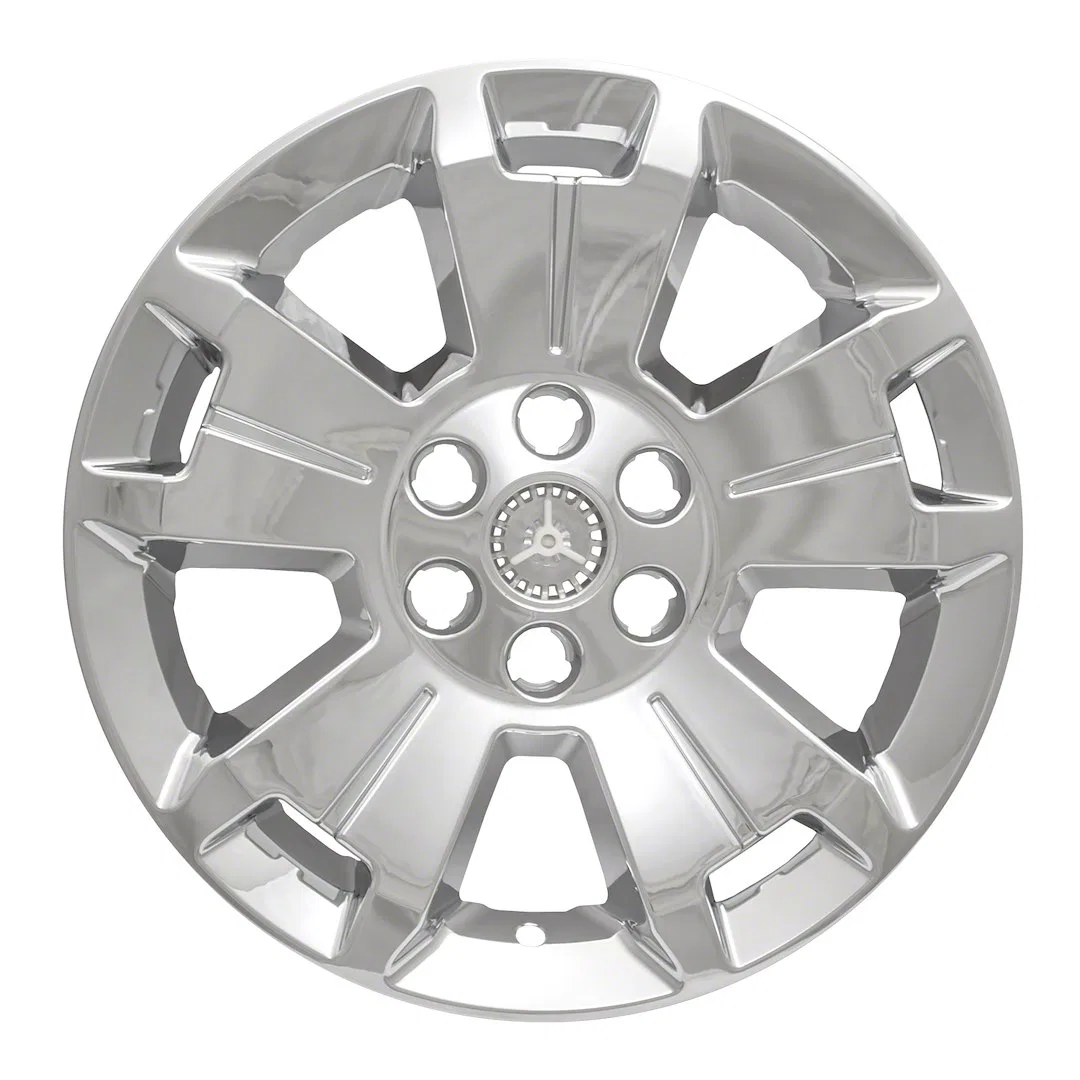IWCIMP405X – COAST2COAST Wheel Skin, 17 Inch 5 Spokes Snap-On/Center Retention Plated Chrome ABS Plastic Set Of 4